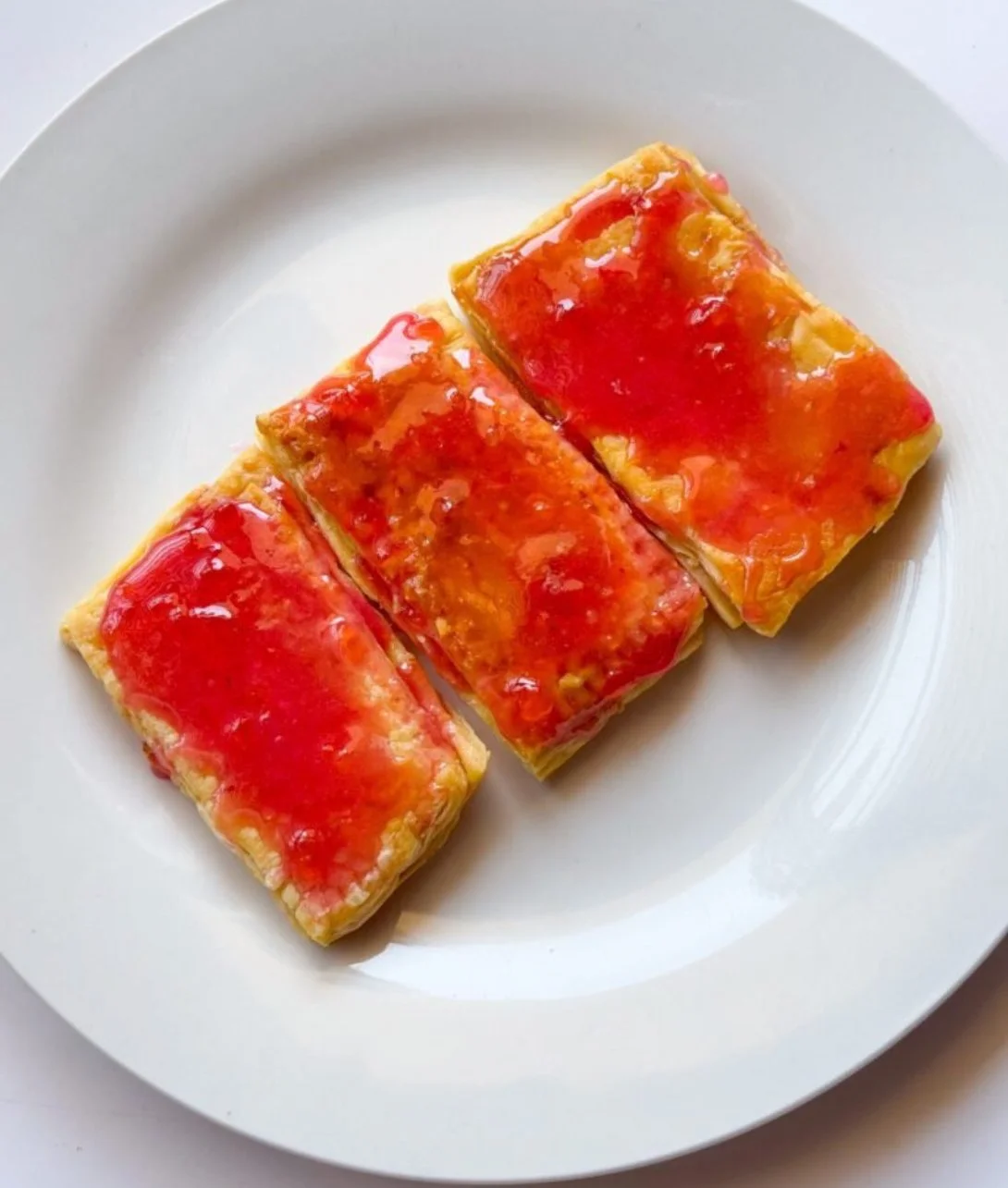 Homemade sourdough pop tarts with colorful fruit fillings