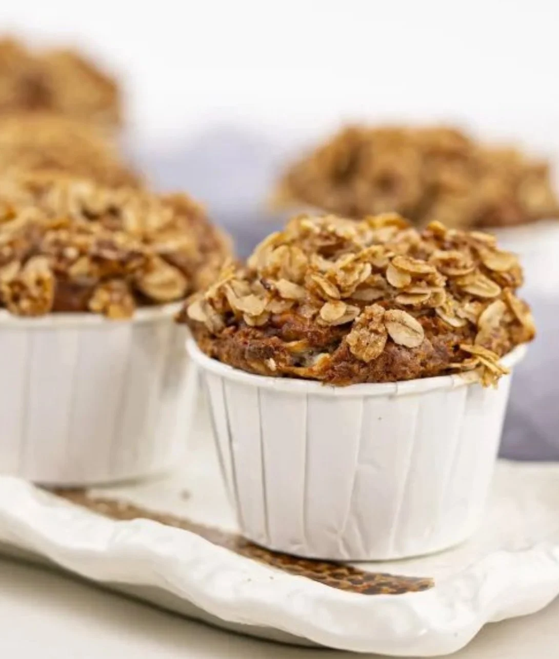 Healthy banana oatmeal muffins baked to perfection with wholesome ingredients.
