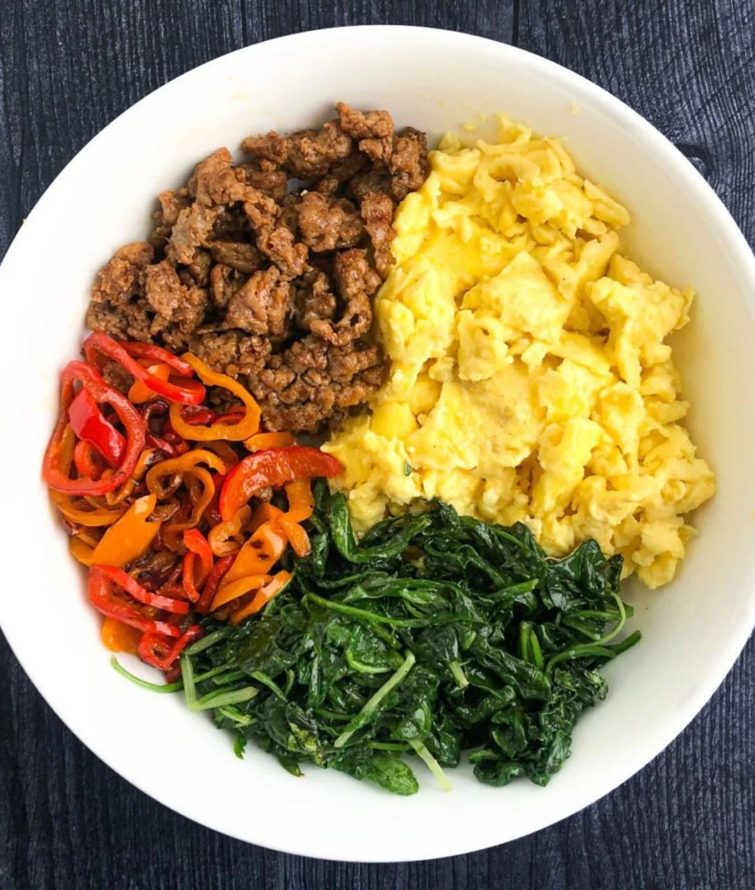 Delicious Keto Breakfast Bowl with low-carb ingredients for a healthy start
