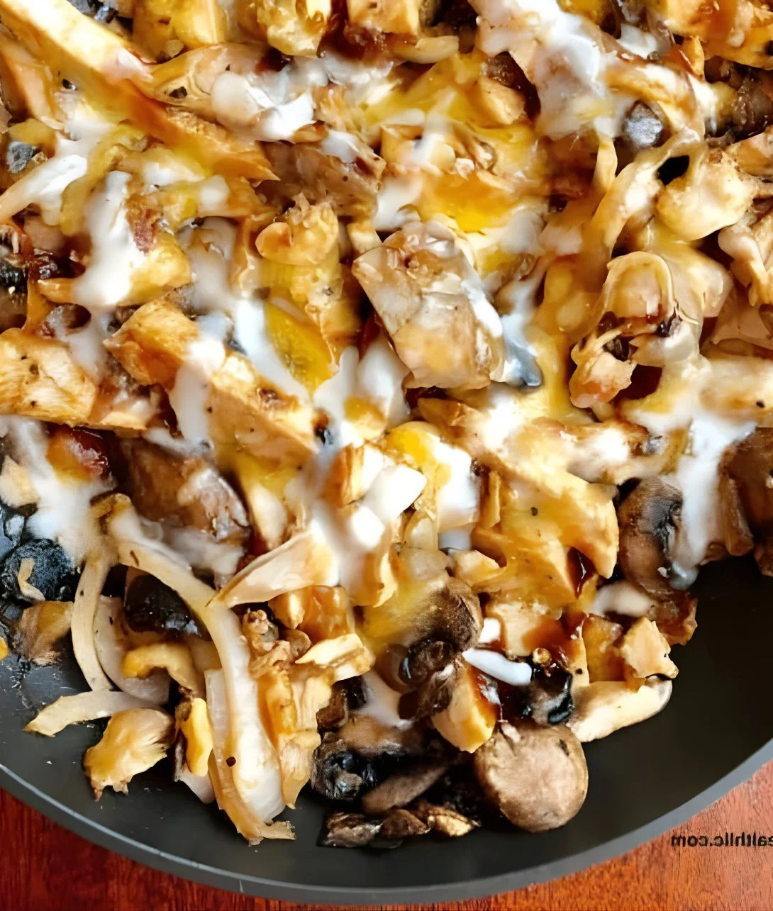 Delicious low carb BBQ chicken thighs served on a plate with herbs