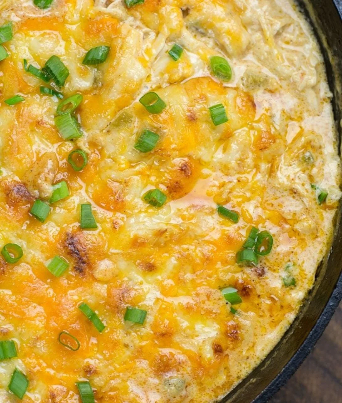 One Pan Keto Green Chili Chicken dish on a plate with green chilies and spices