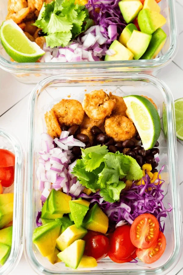 High protein tuna salad served in a bowl, ideal for a healthy lunch option.