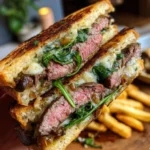 Delicious Marry Me Steak Sandwich with tender steak and fresh ingredients