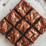 Delicious homemade keto brownies fresh out of the oven, gluten-free and low-carb.