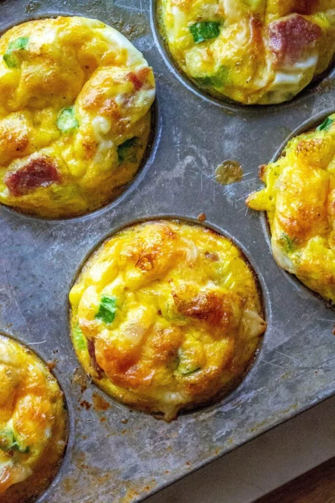 Keto Breakfast Egg Muffins for a healthy low-carb meal option