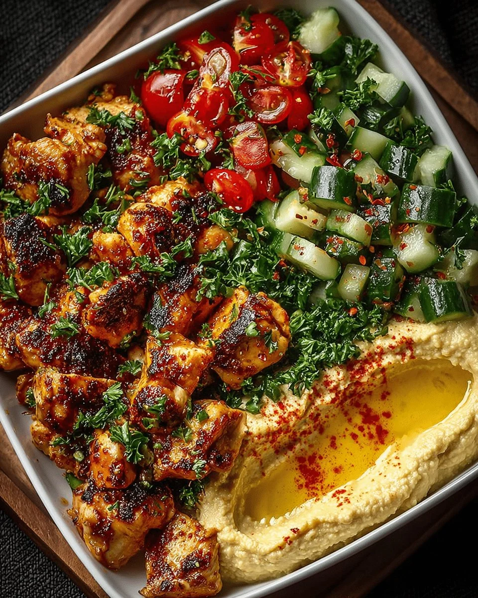 Delicious Lemon Chili Grilled Chicken on a plate, garnished with fresh herbs.