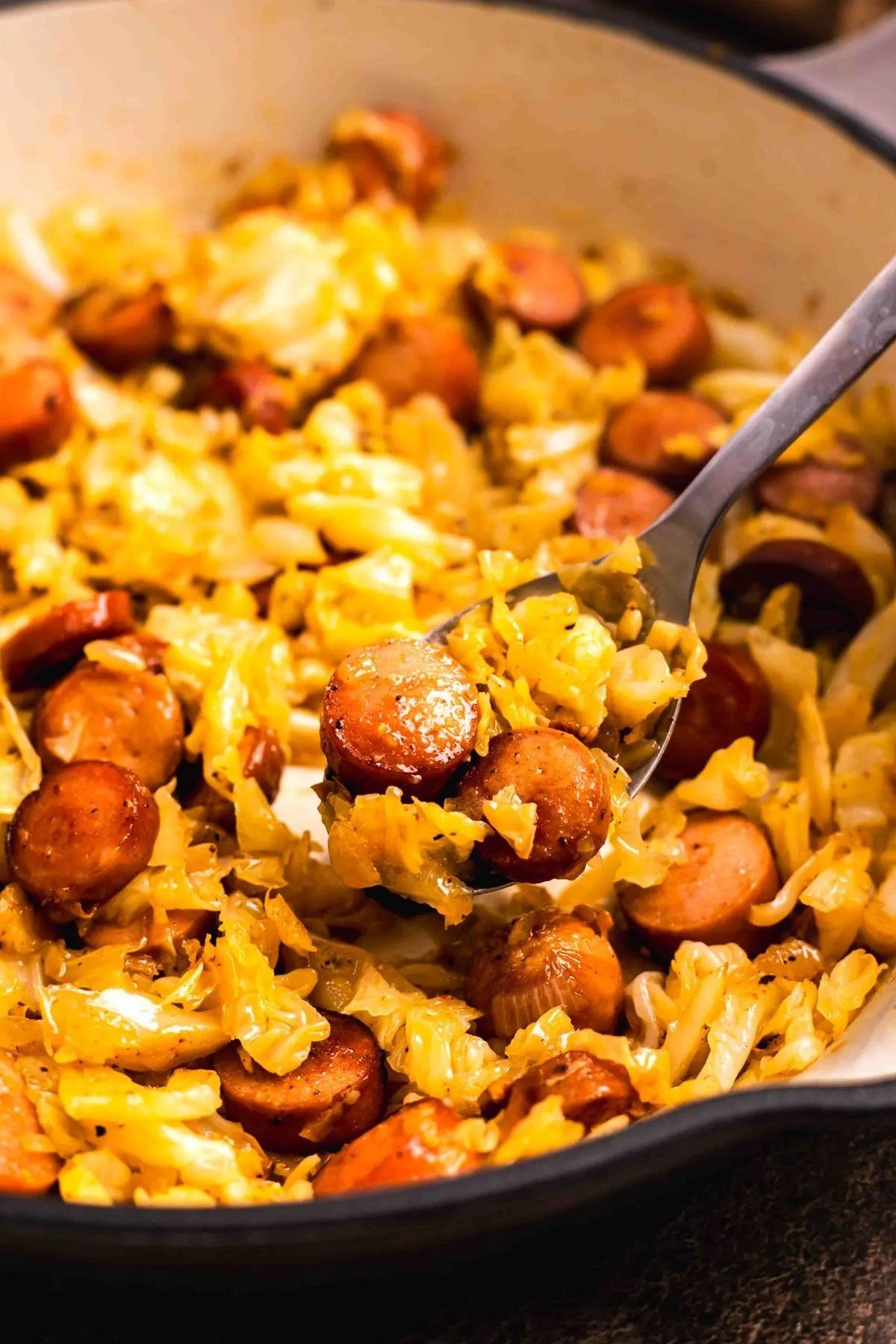 Easy and flavorful Sausage and Cabbage Skillet recipe